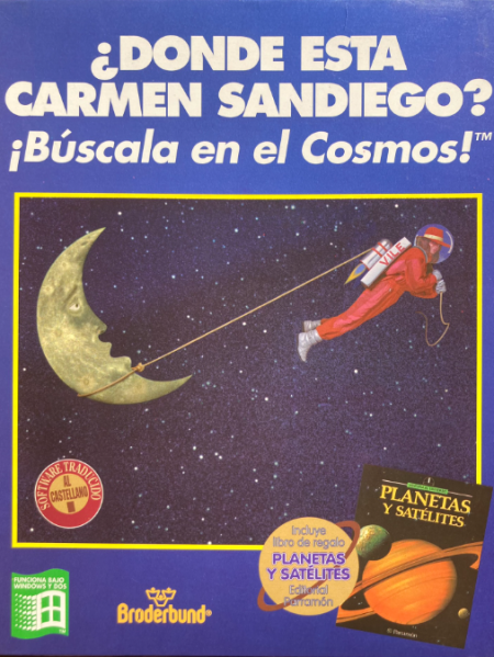 ¿Dónde está Carmen Sandiego? ¡Búscala en el Cosmos!